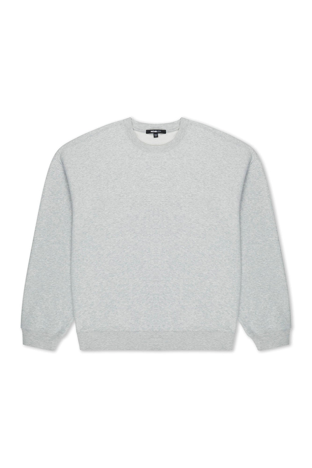 410 Oversized Crewneck - Heather Grey
