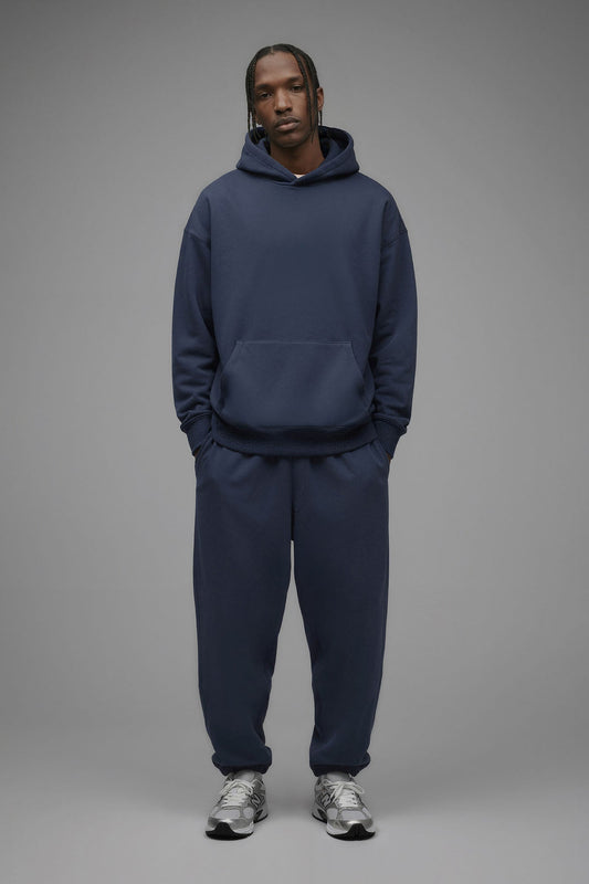 410 Oversized Hoodie - Navy