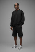 410 Oversized Crewneck - Black