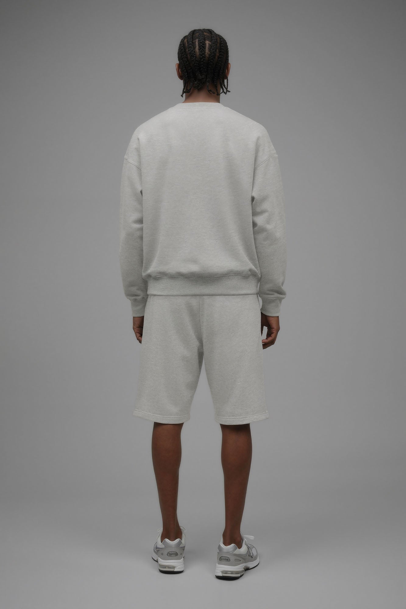 410 Baggy Shorts - Heather Grey