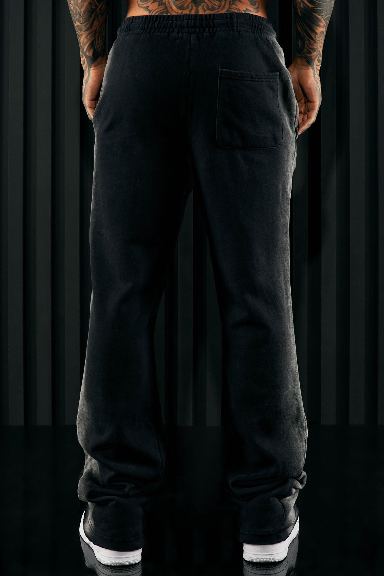Tyson All You Flared Sweatpants - Black