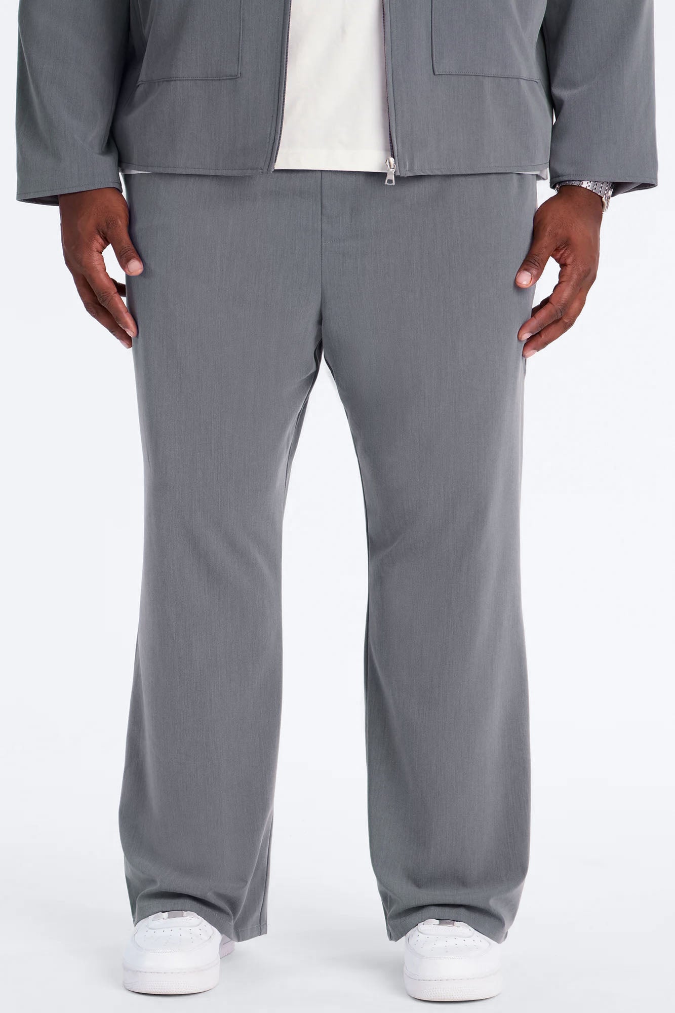 Baggy Erod Ewaist Pant - Grey