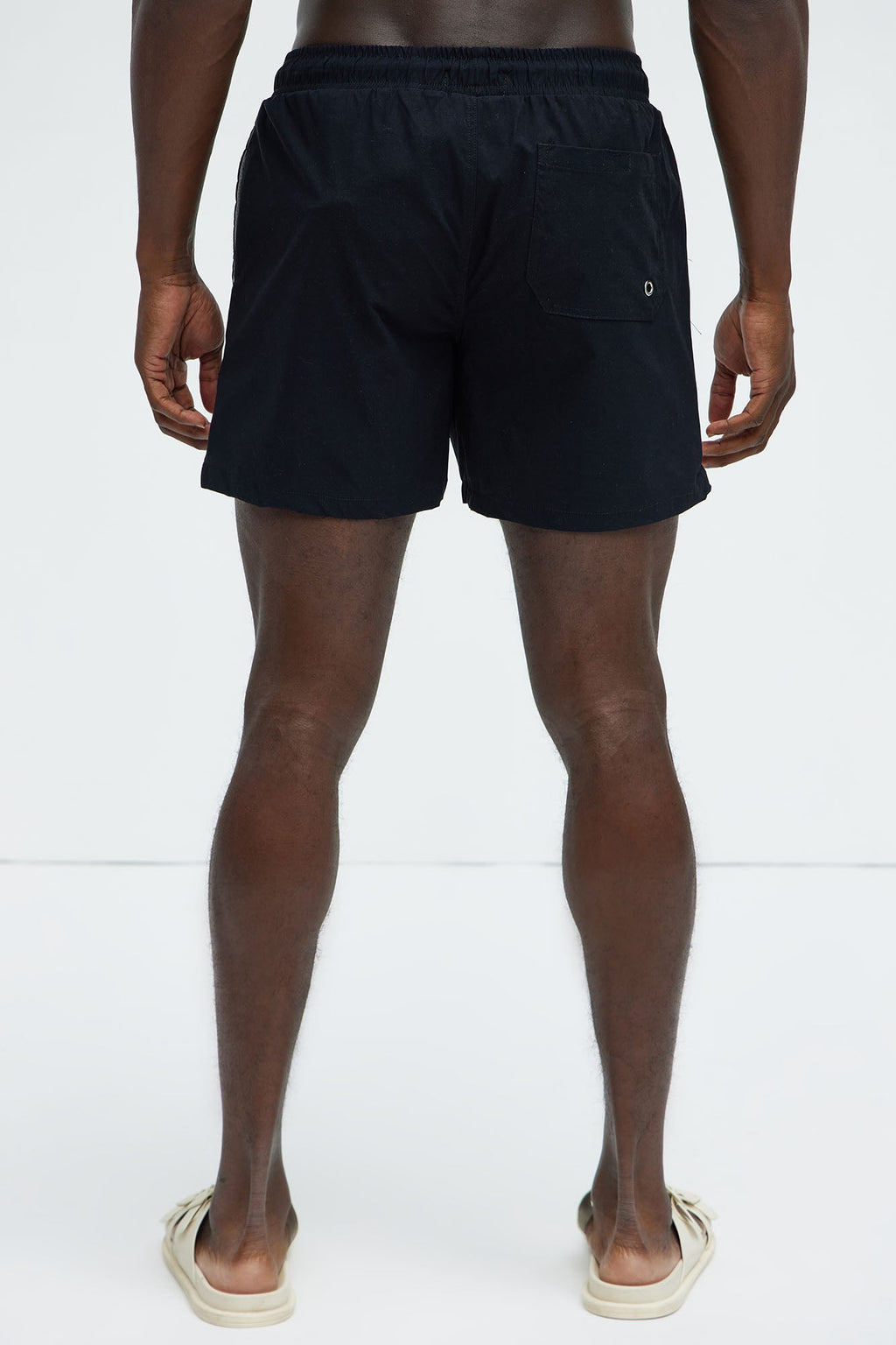 Montez Stretch Swim Trunk 6″ - Black