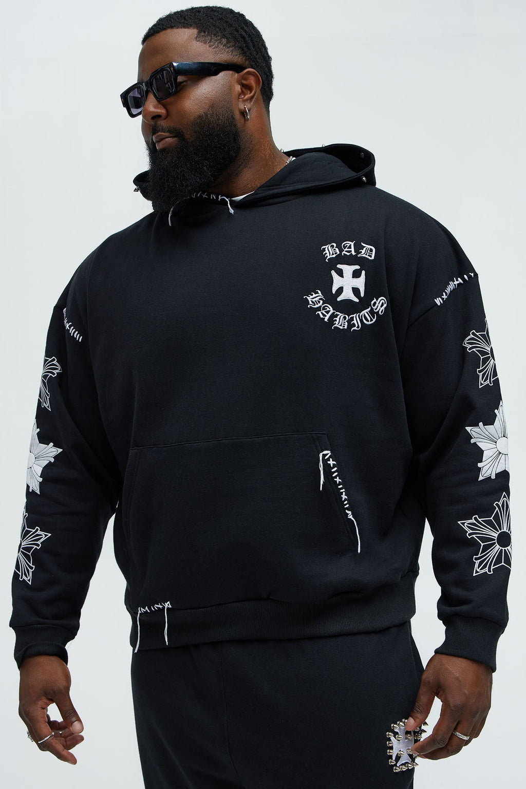 Stars Align Hoodie - Black
