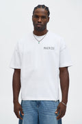 Psalms 23 Verse 1 Oversized Short Sleeve Tee - White