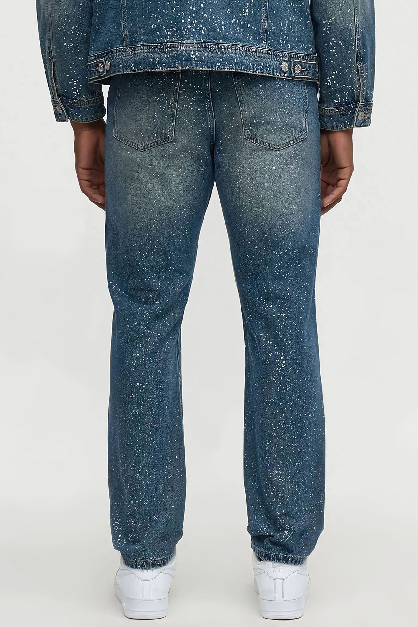 Slim Shimmering Nights Jean - Vintage Blue Wash