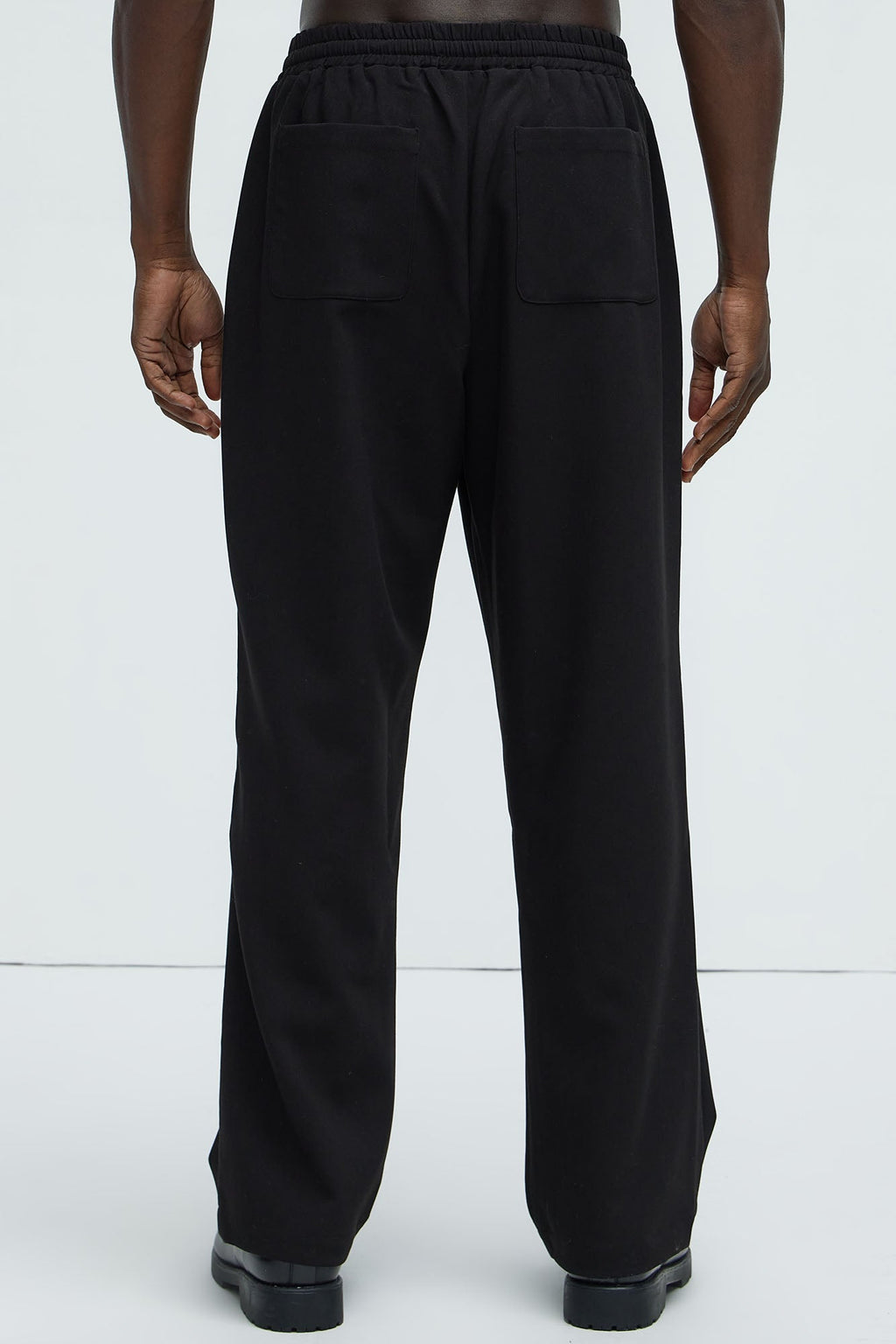 Ronan Straight Trousers - Black