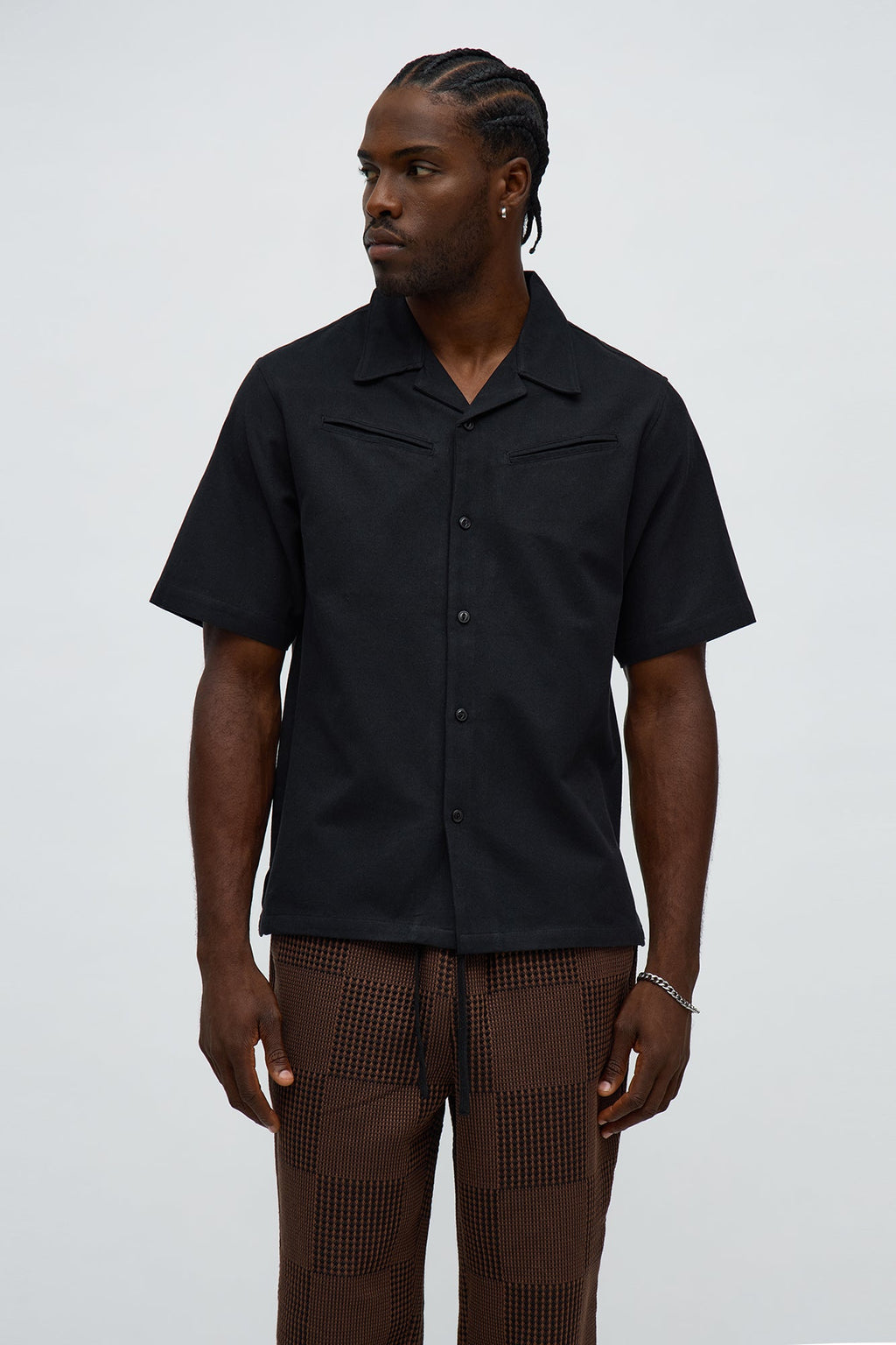 Frontier Fit Button Up Shirt - Black