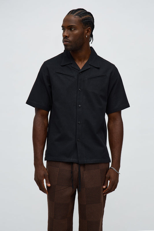 Frontier Fit Button Up Shirt - Black