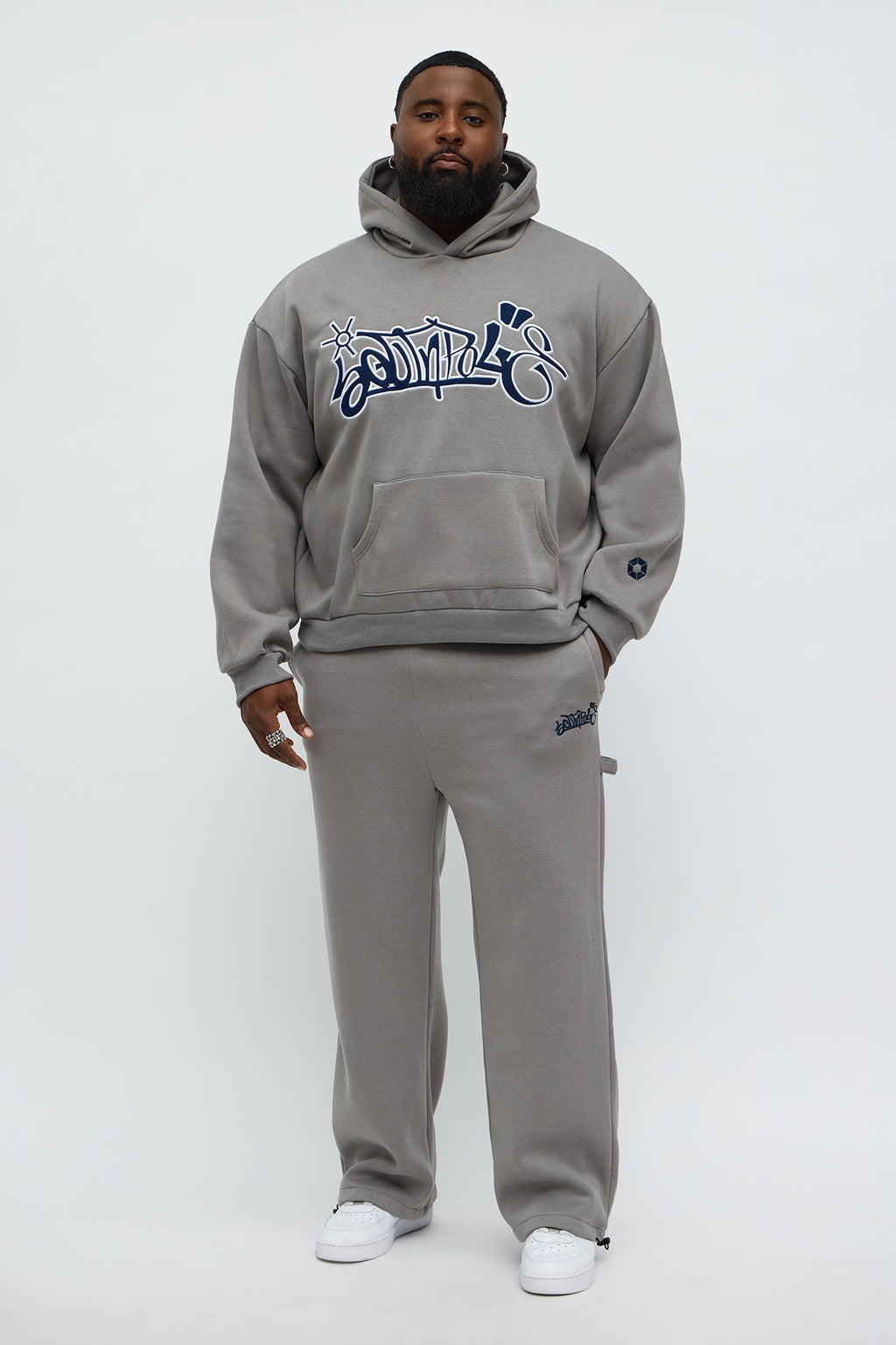 Southpole Signature Jogger - Grey