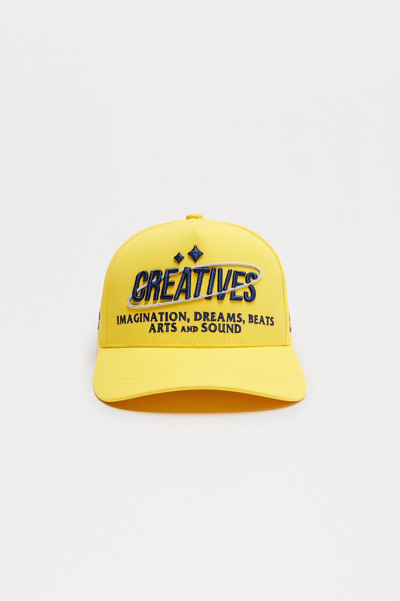 Creatives Nylon Structured Snapback Hat - Yellow