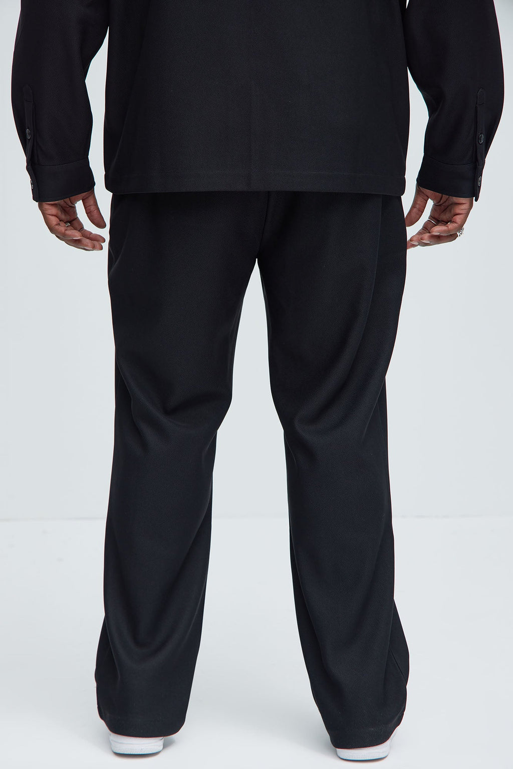 Turner Straight Trousers - Black
