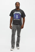 Metallica Ride The Lightning Boxy Short Sleeve Tee - Black
