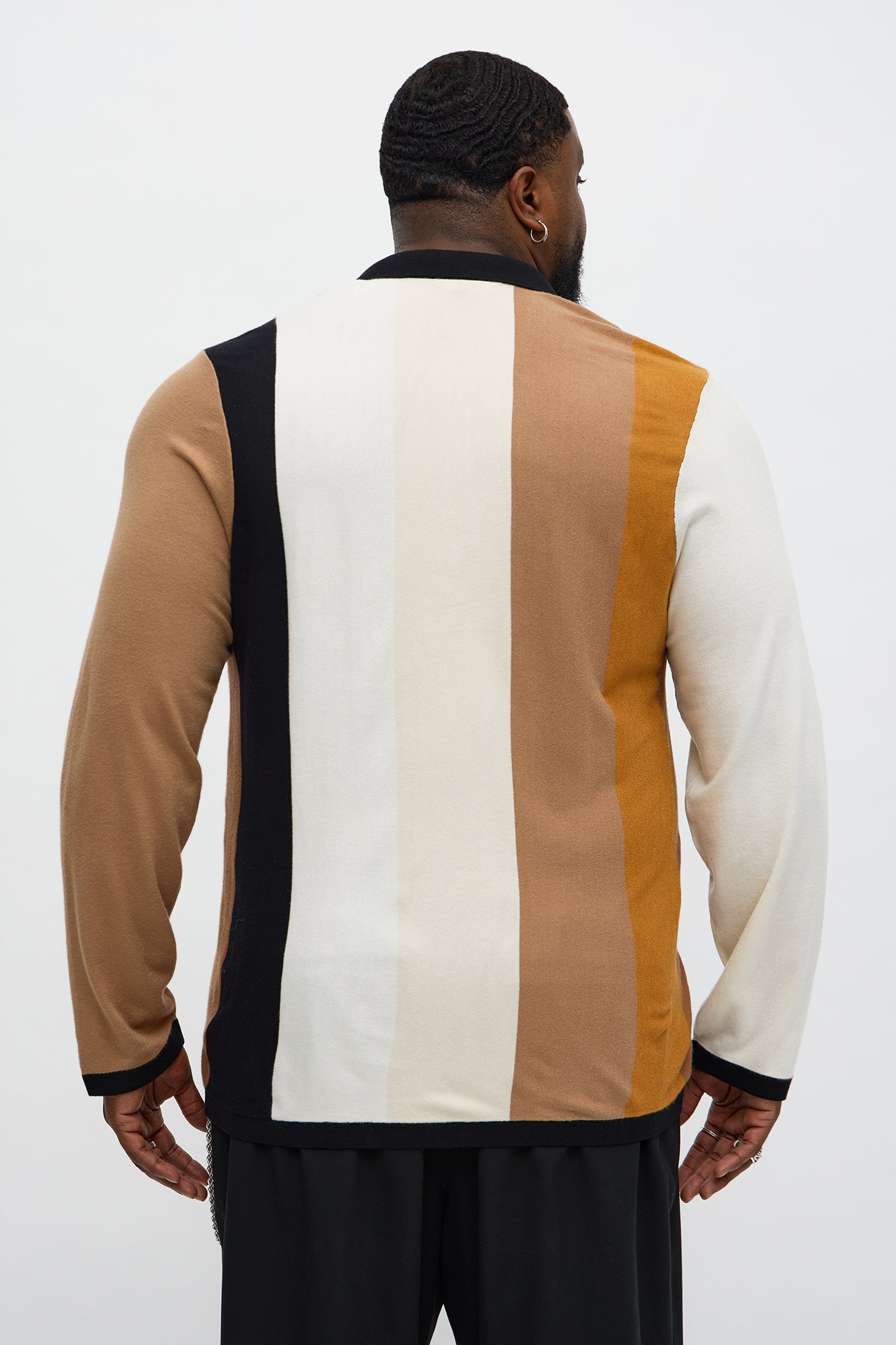 New Level Striped Polo 2.0 - Brown Combo