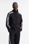 Prep The Field Color Block Windbreaker Jacket - Black/combo
