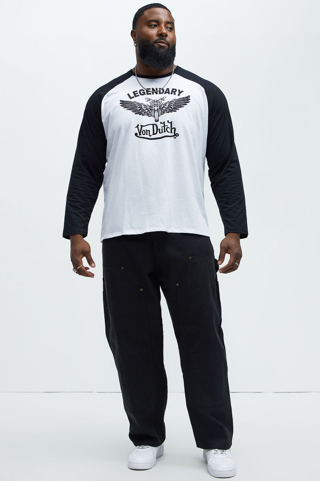 Von Dutch Legendary Tee - White/Black