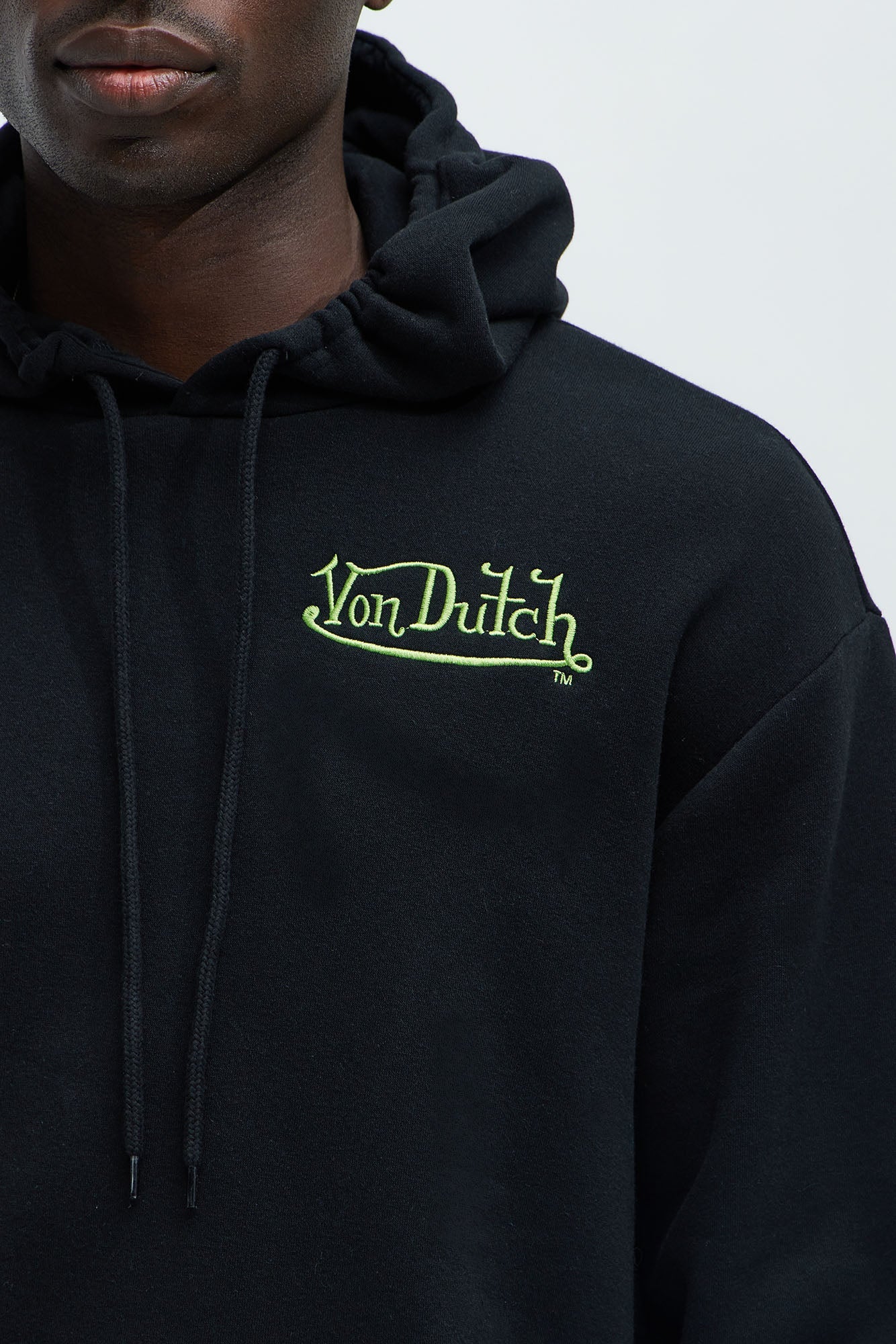 Von Dutch Lightning Bolt Hoodie - Black