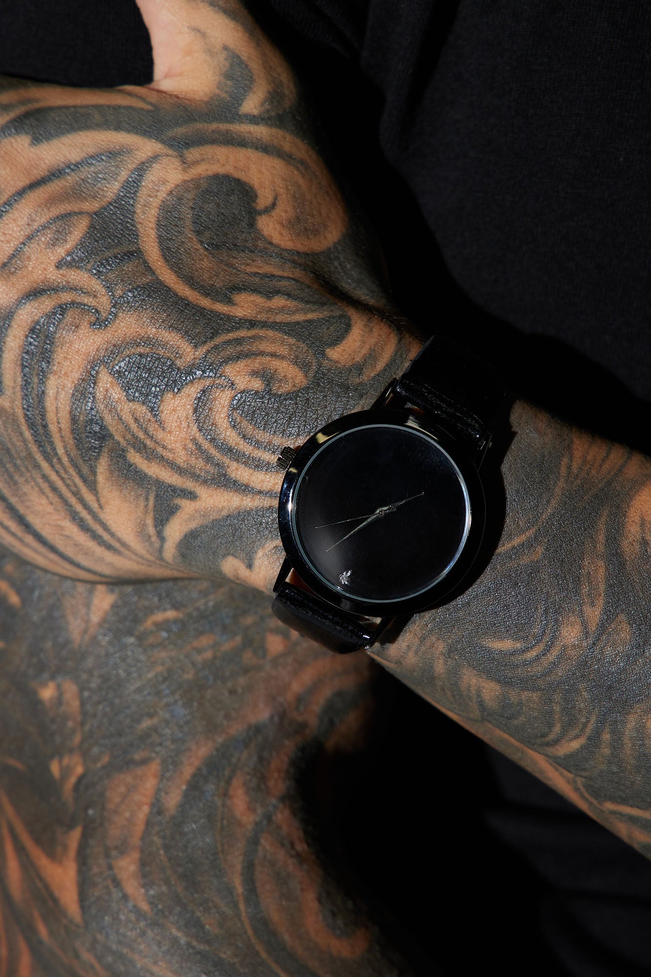Give Me The Time Watch - Black/Smoke