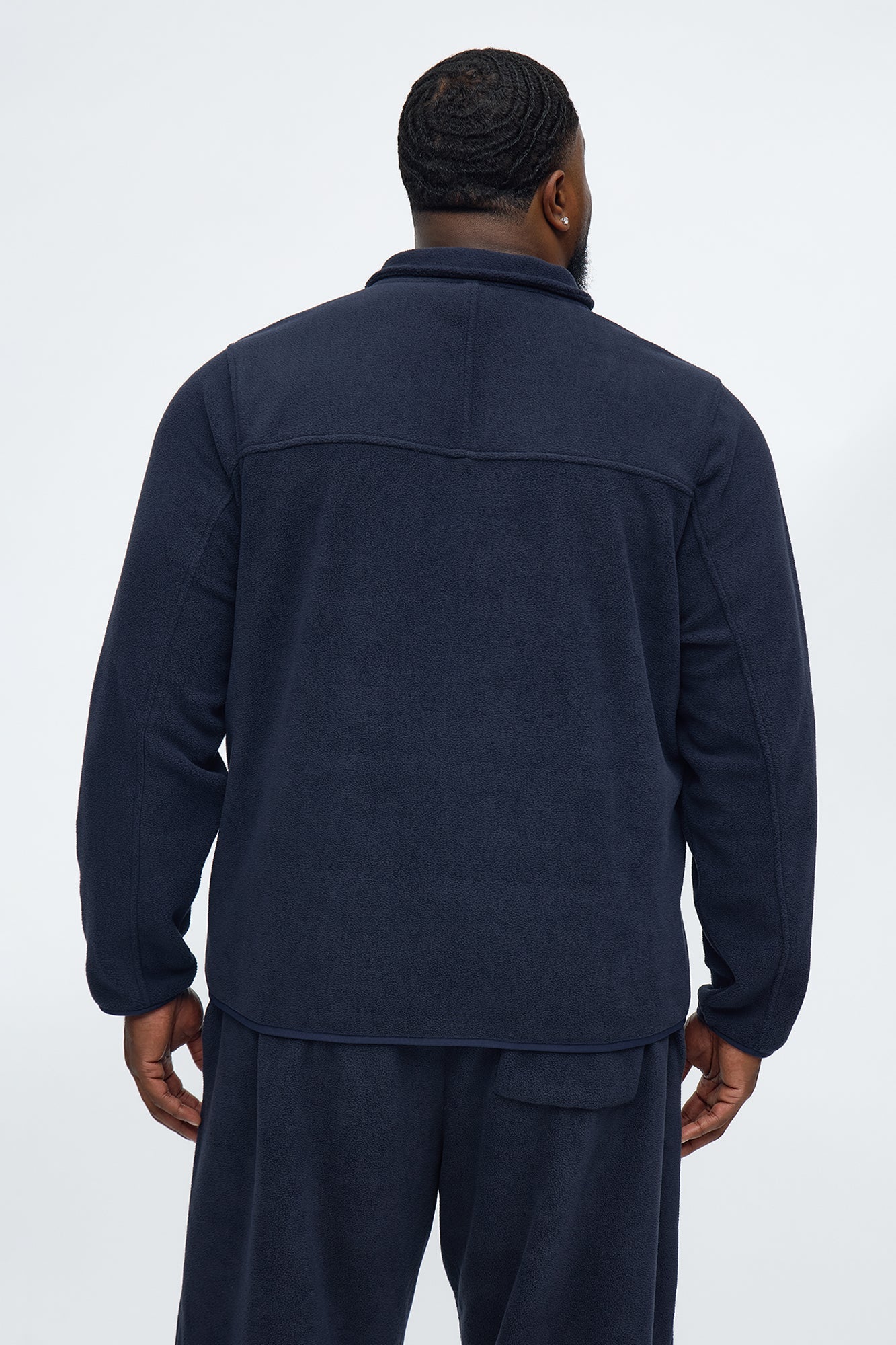 Core Microfleece Zip Jacket - Navy