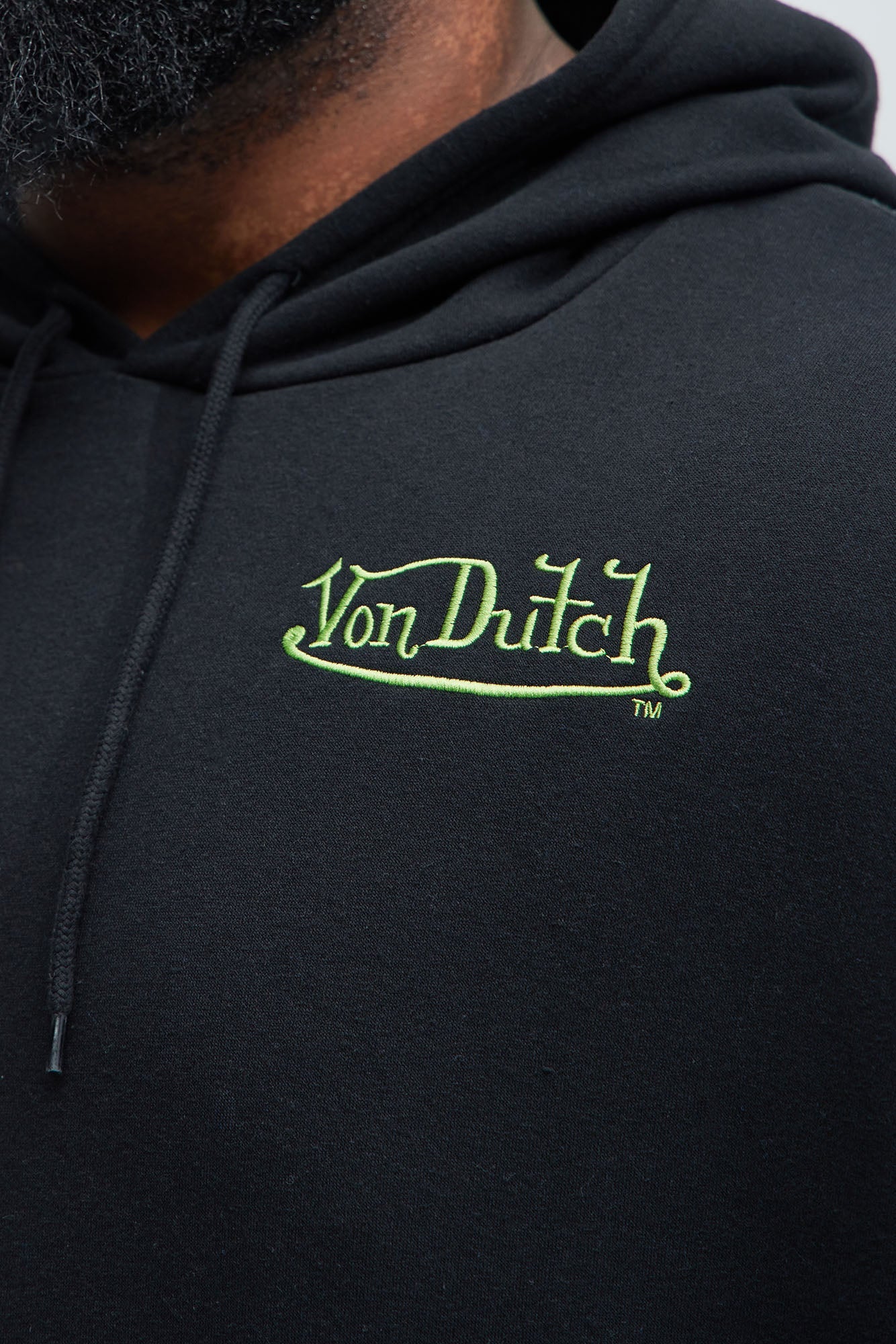 Von Dutch Lightning Bolt Hoodie - Black