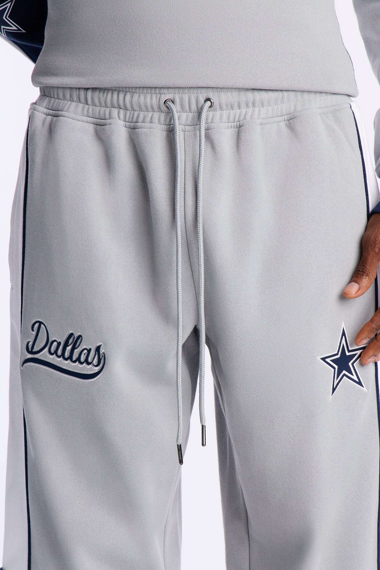 Cowboys Ride The Wave Sweatpants - Grey