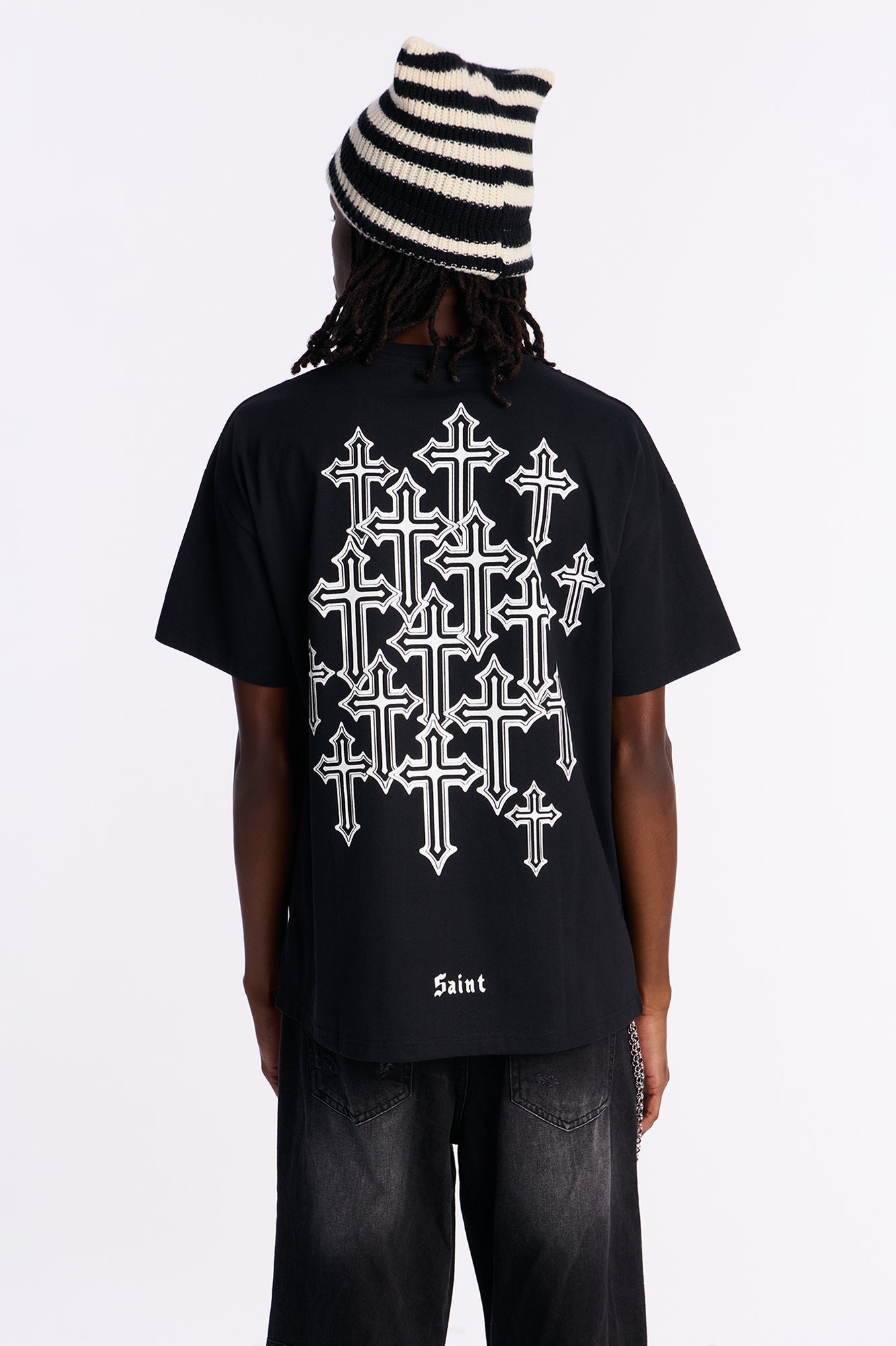 Cross My Heart And Hope To Live Short Sleeve Tee - Black