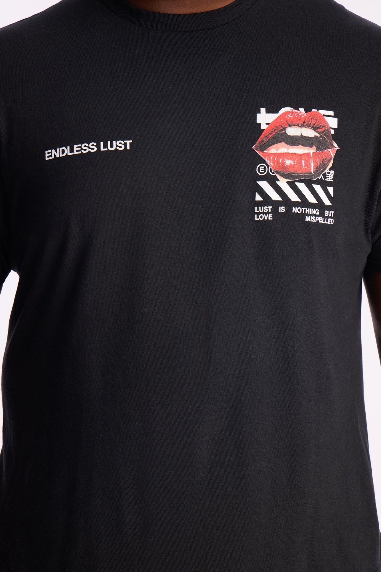 Endless Love Awaits Short Sleeve Tee - Black