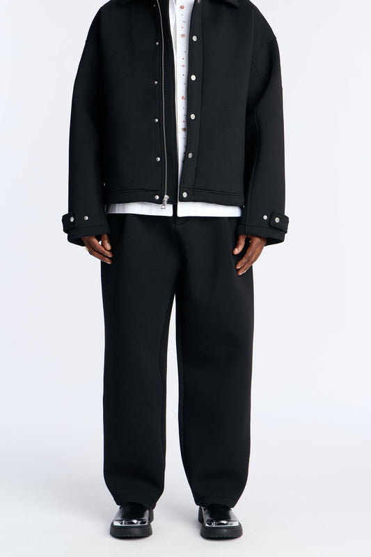 The Baggy Arclight Interlock Trouser - Black