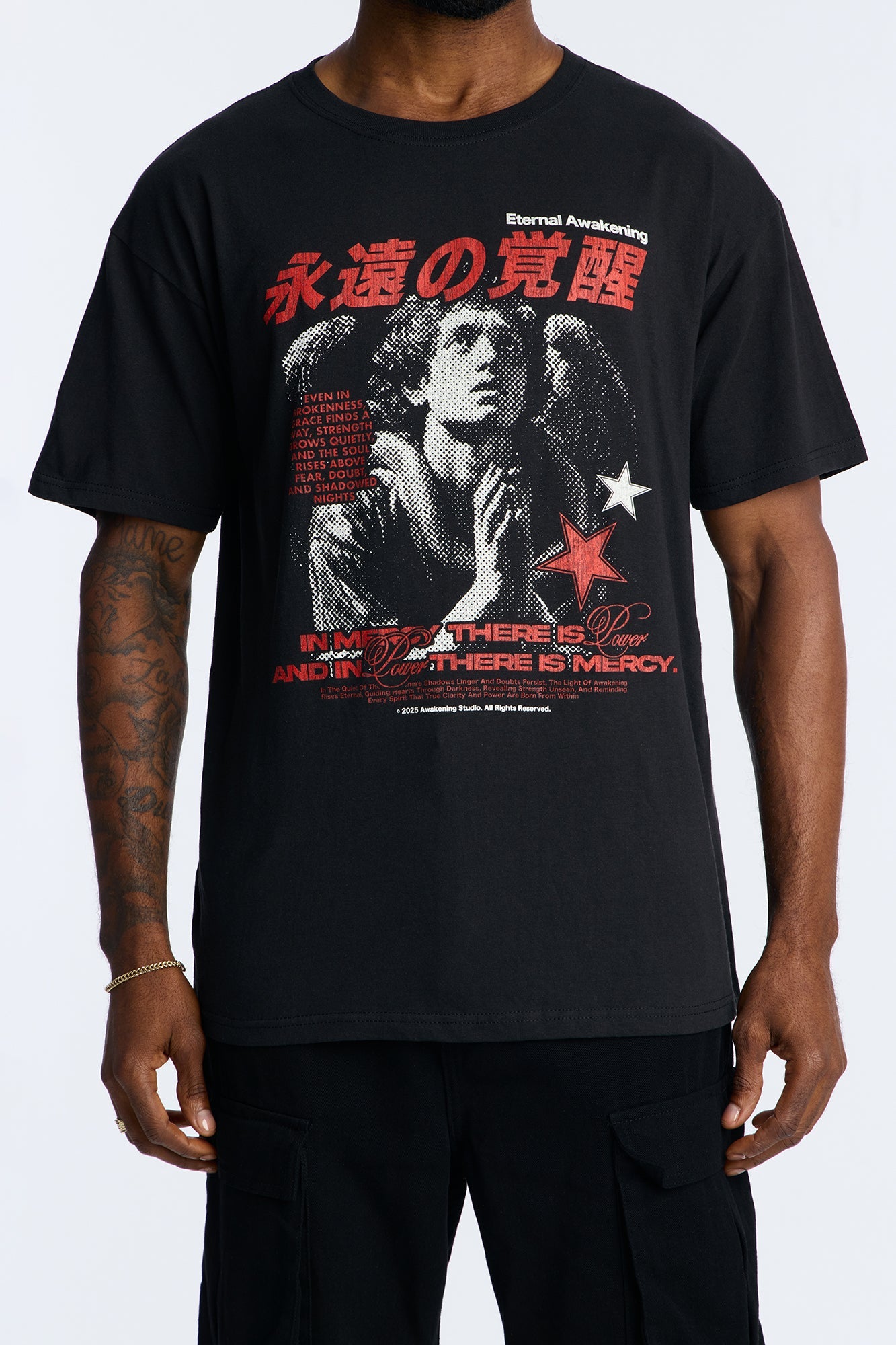 Eternal Mercy Awakening Short Sleeve Tee - Black