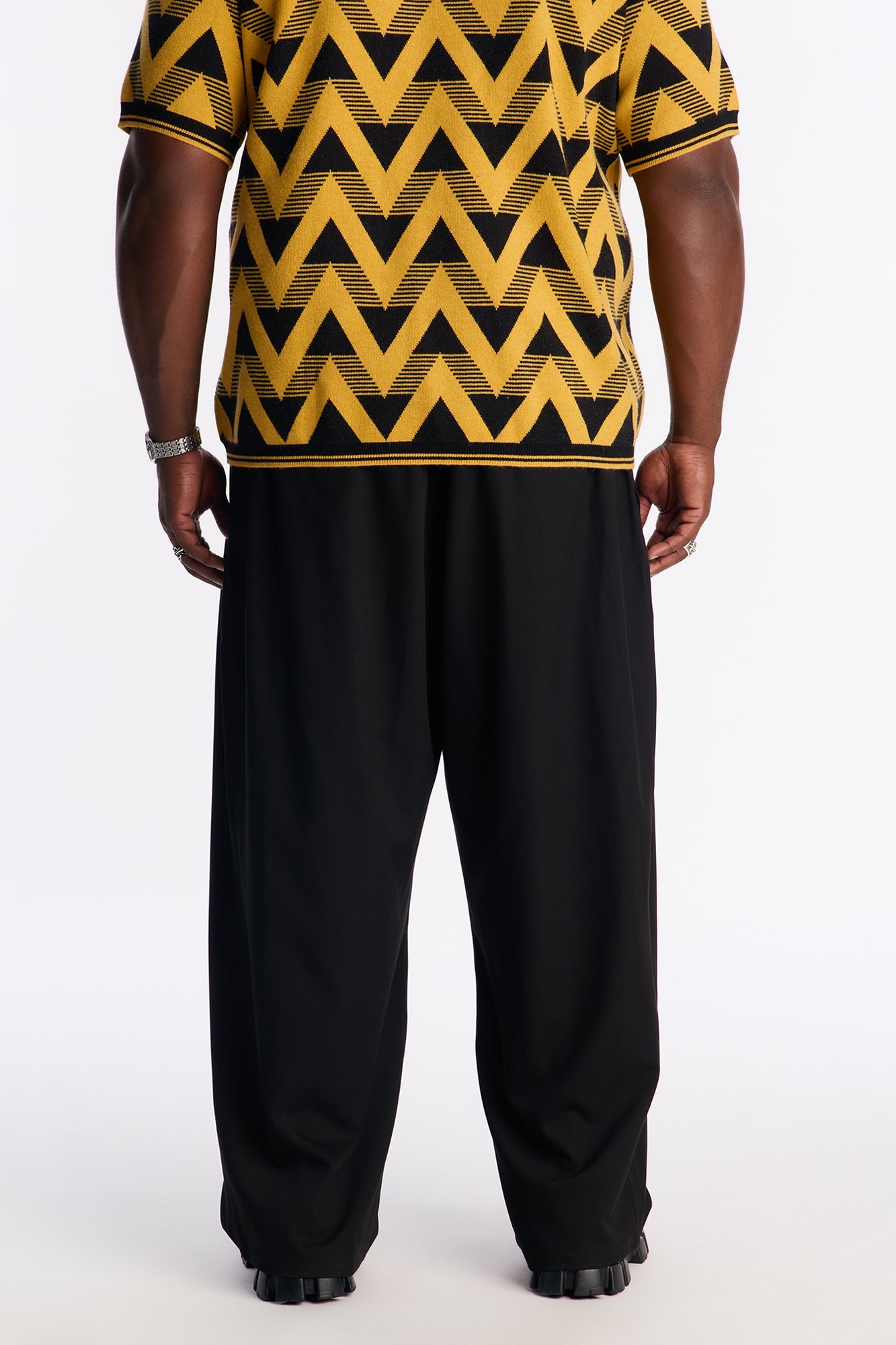 Baggy Grier Flow Pant - Black