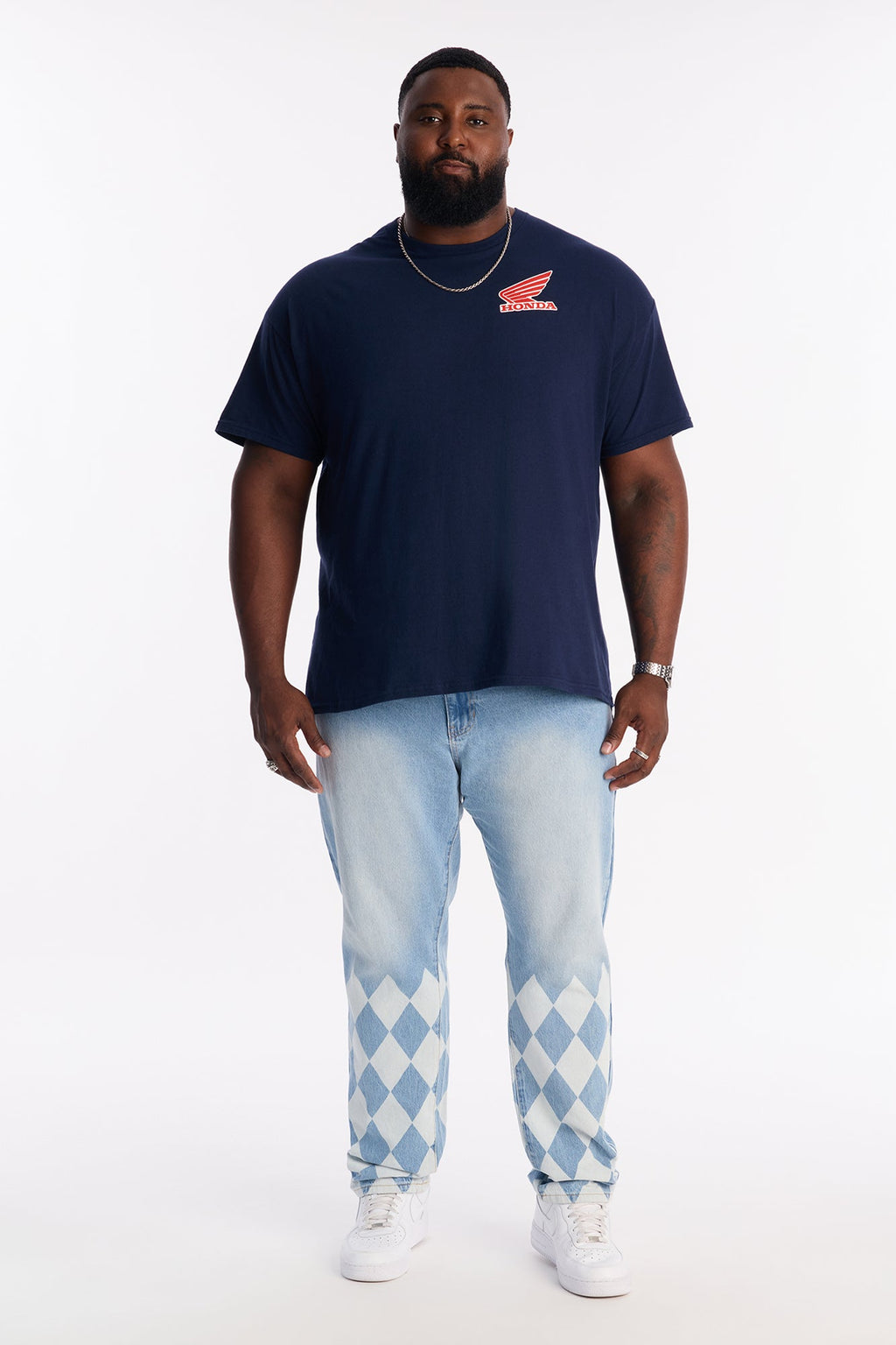 Honda SuperCub Short Sleeve Tee - Navy