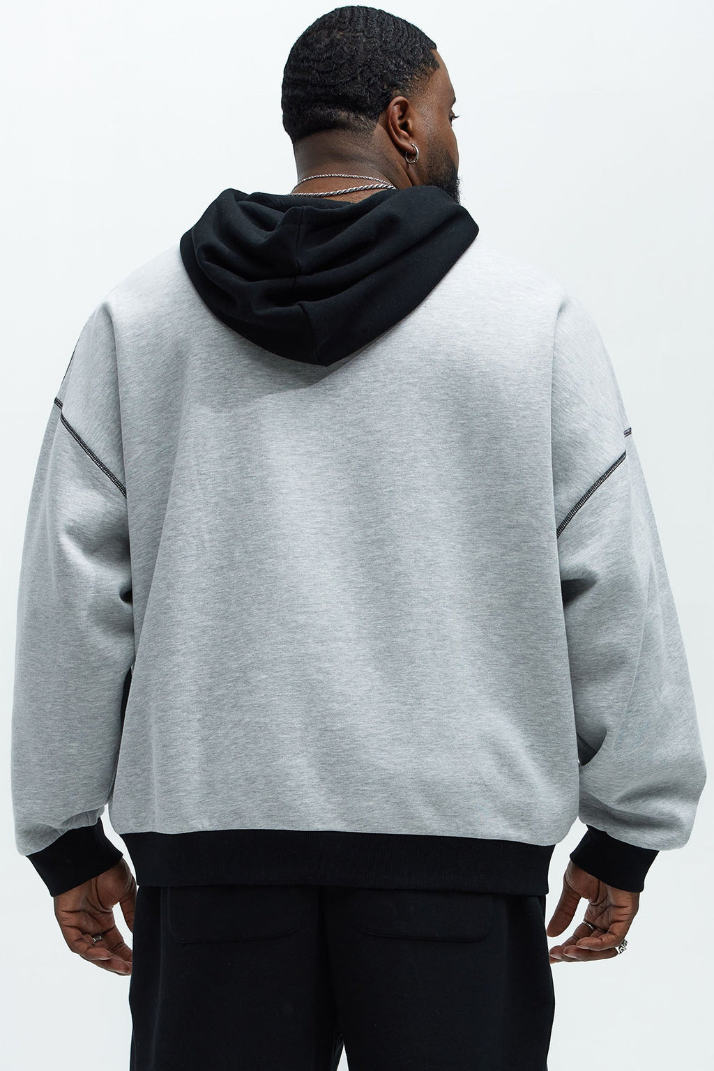 Tyson Now You See Me Hoodie - Grey/combo
