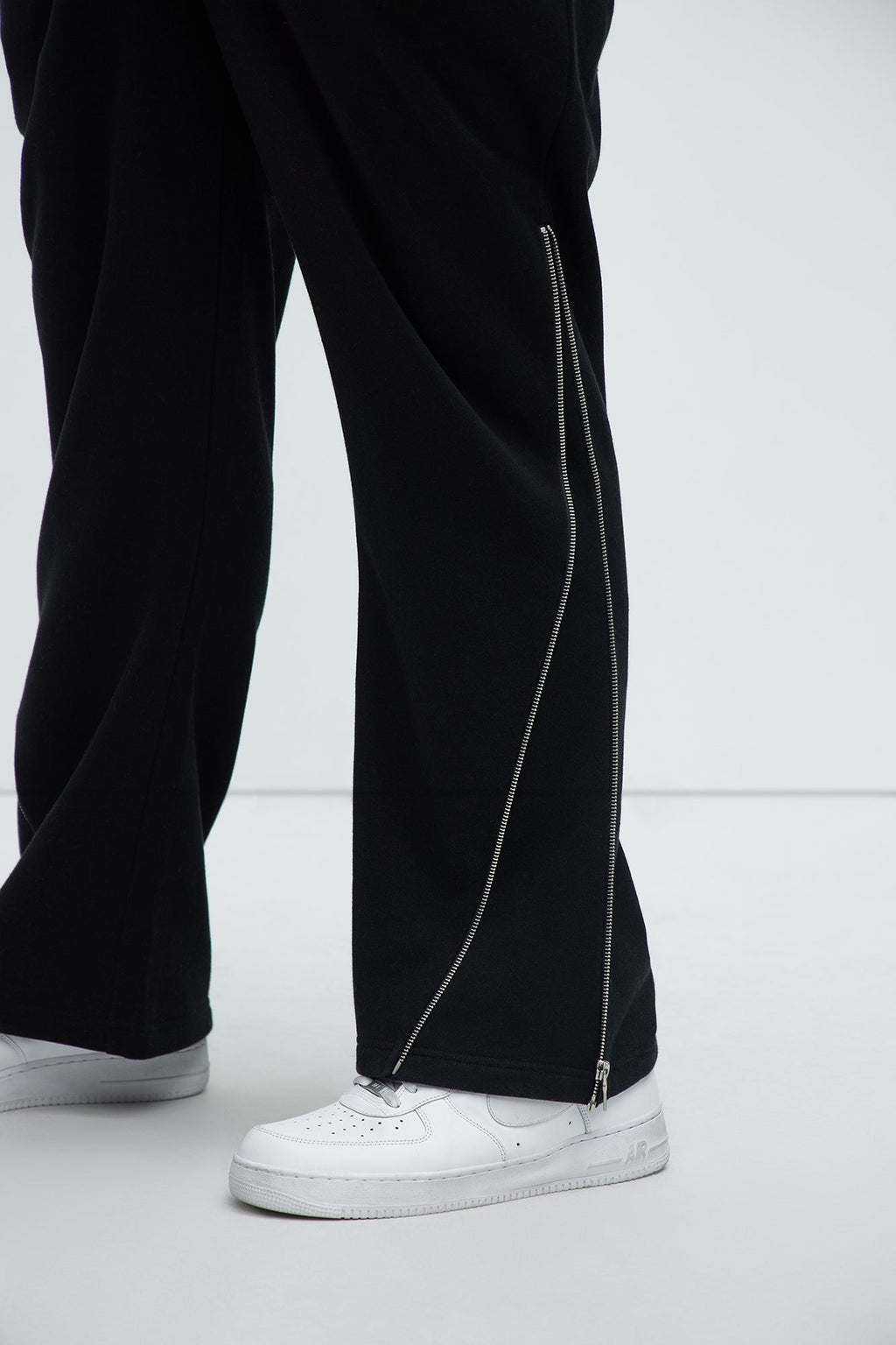 Tyson Stay Away Relaxed Flare Sweatpants - Black