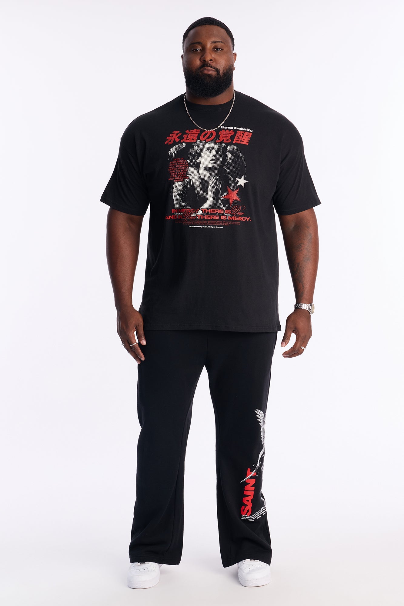 Eternal Mercy Awakening Short Sleeve Tee - Black