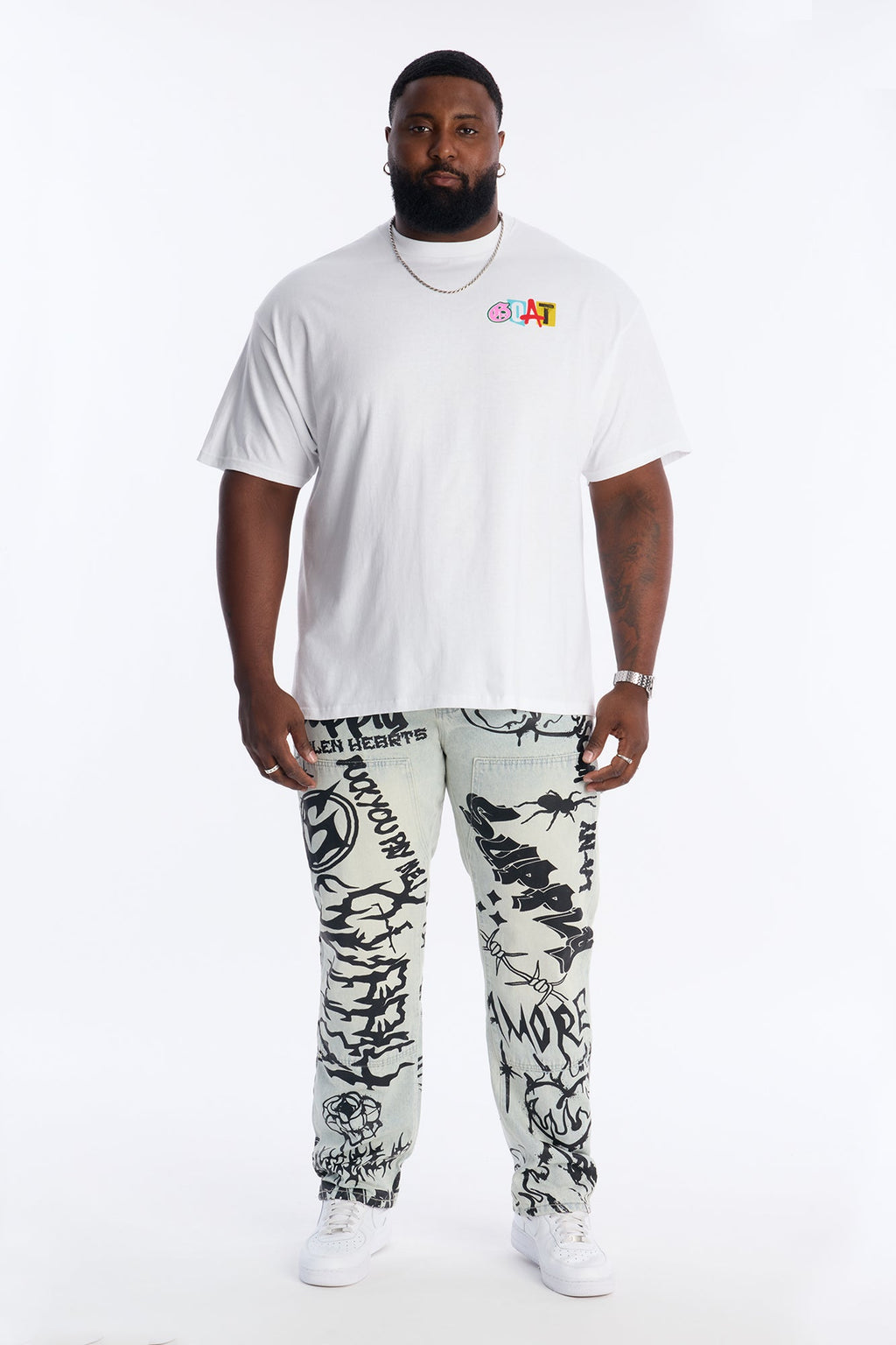 GOAT Worldwide Limited Edition Short Sleeve Tee - White