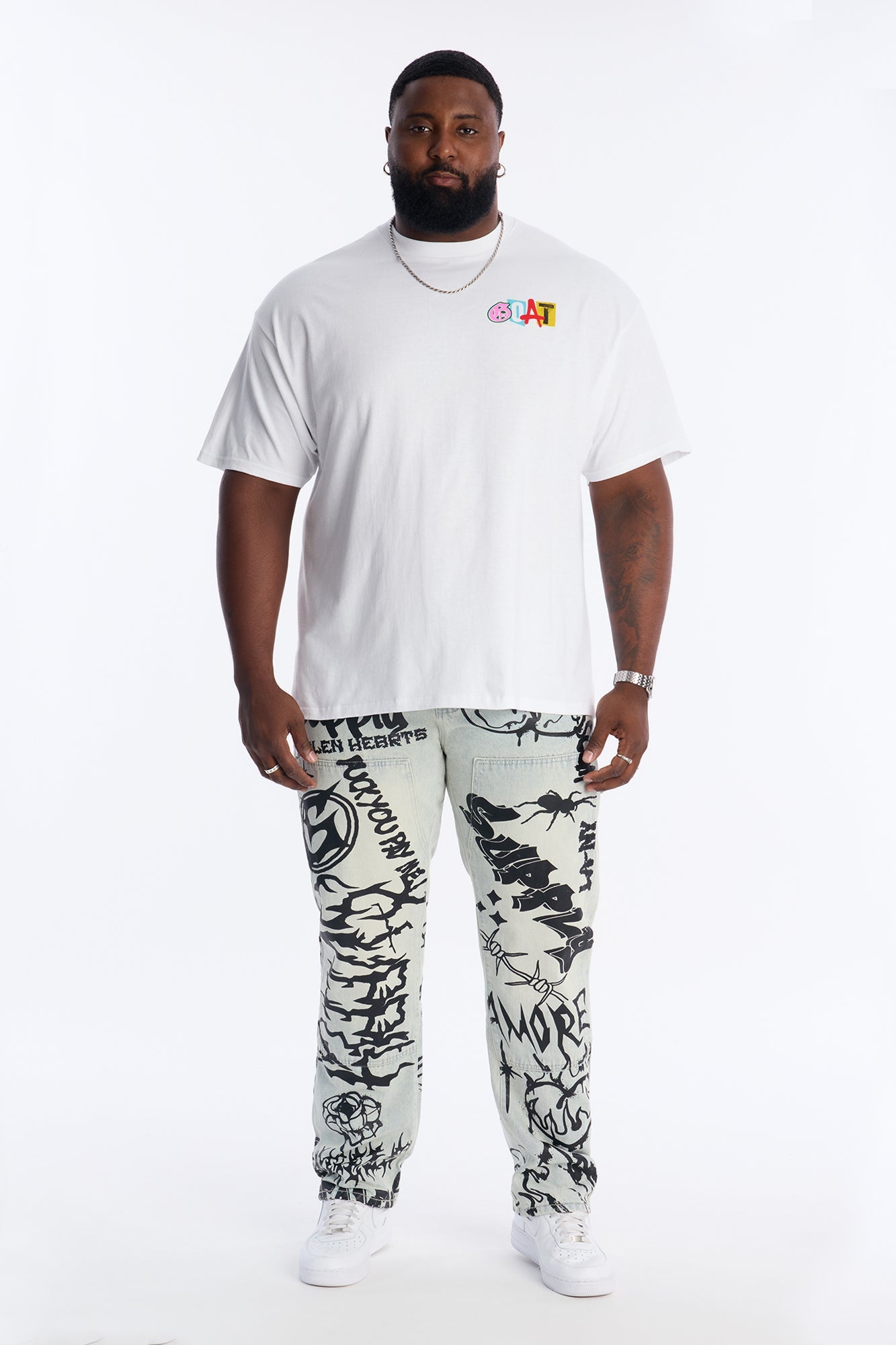 GOAT Worldwide Limited Edition Short Sleeve Tee - White