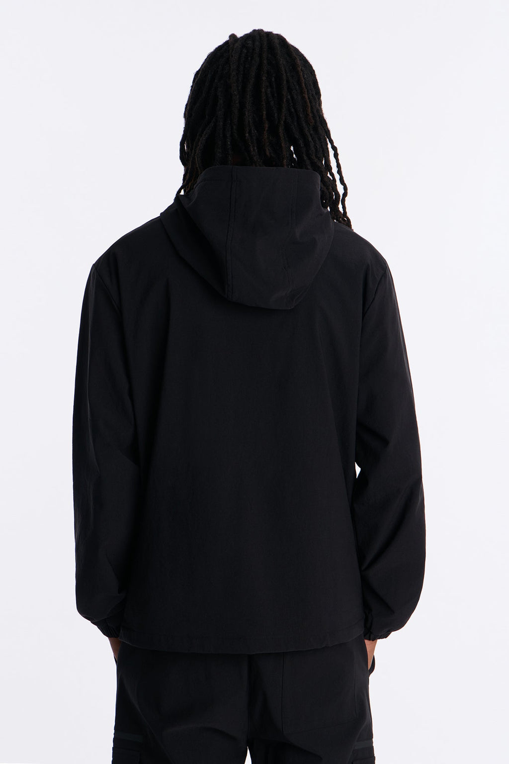 Desert Storm Pullover Anorak - Black