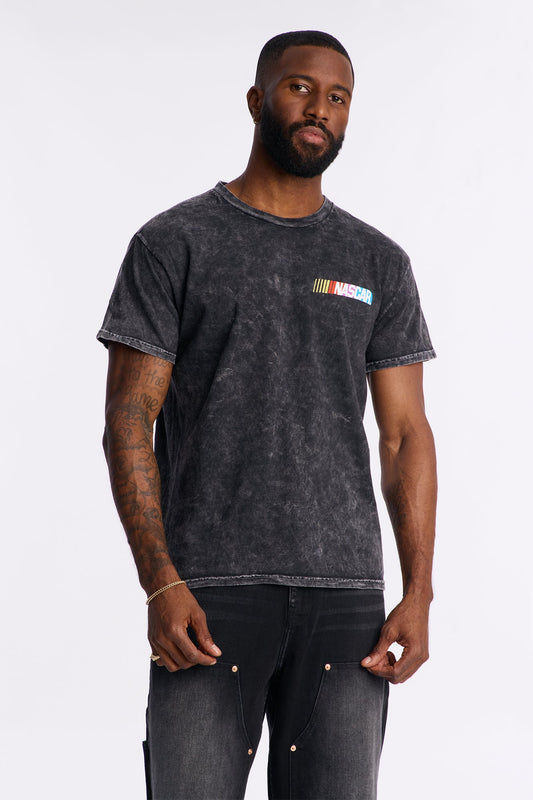 NASCAR Atlanta 500 Vintage Short Sleeve Tee - Black Wash