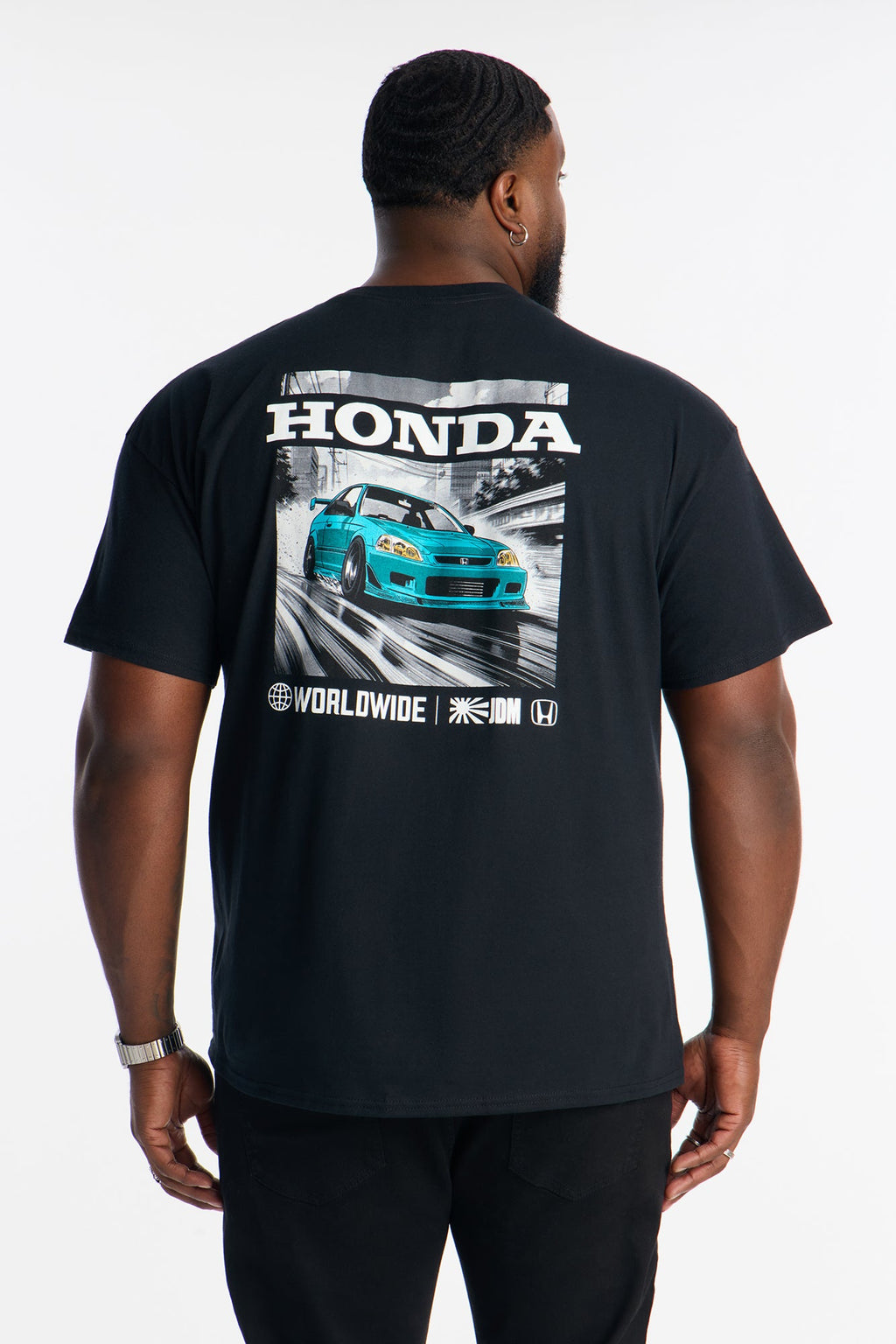 Honda Civic Short Sleeve Tee - Black
