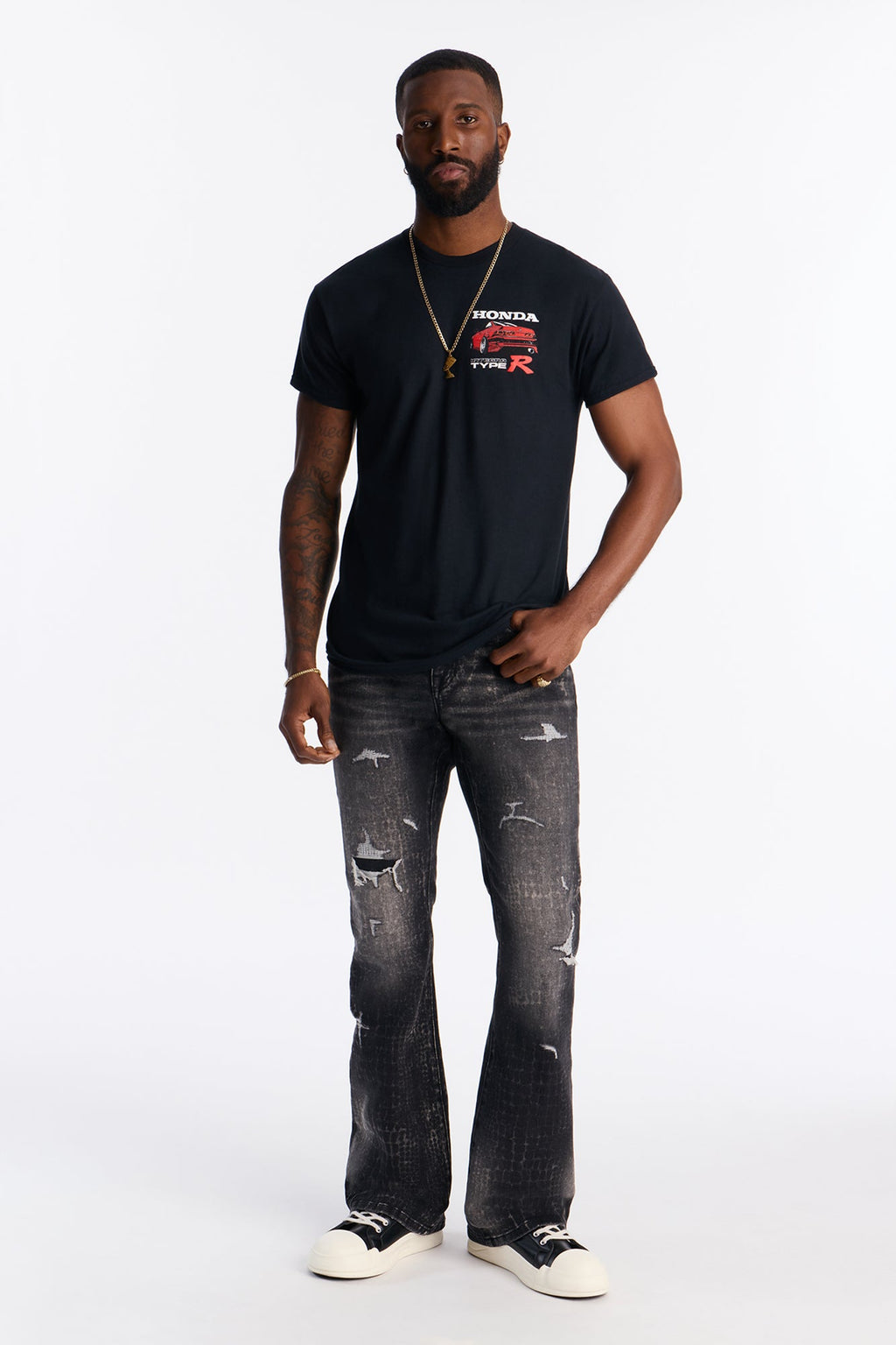 Honda Type R Short Sleeve Tee - Black