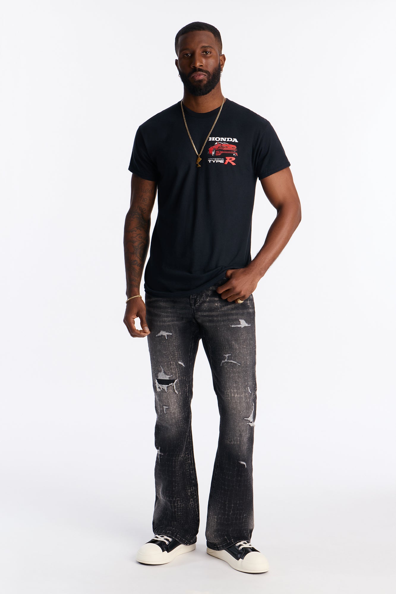 Honda Type R Short Sleeve Tee - Black