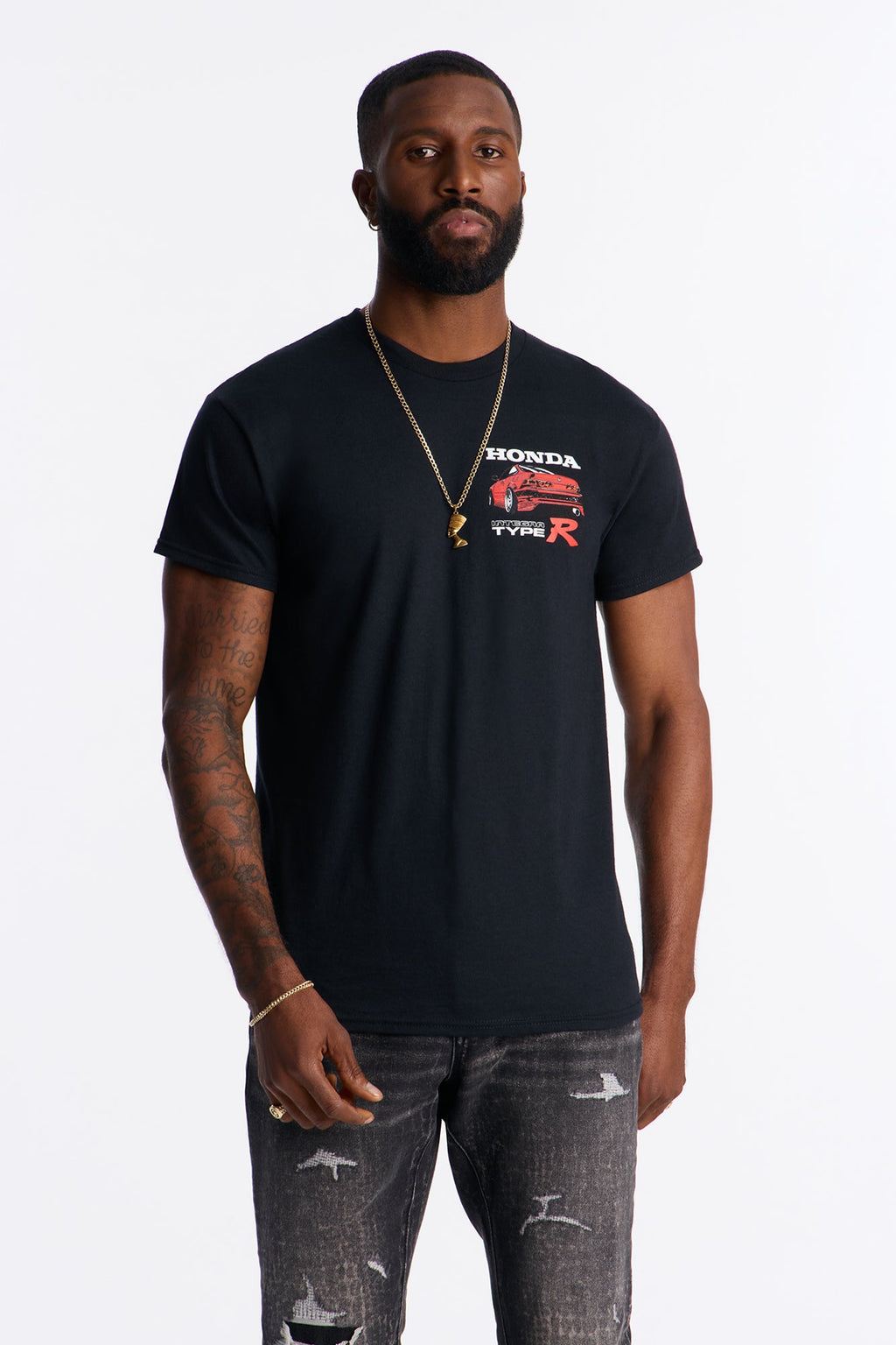 Honda Type R Short Sleeve Tee - Black