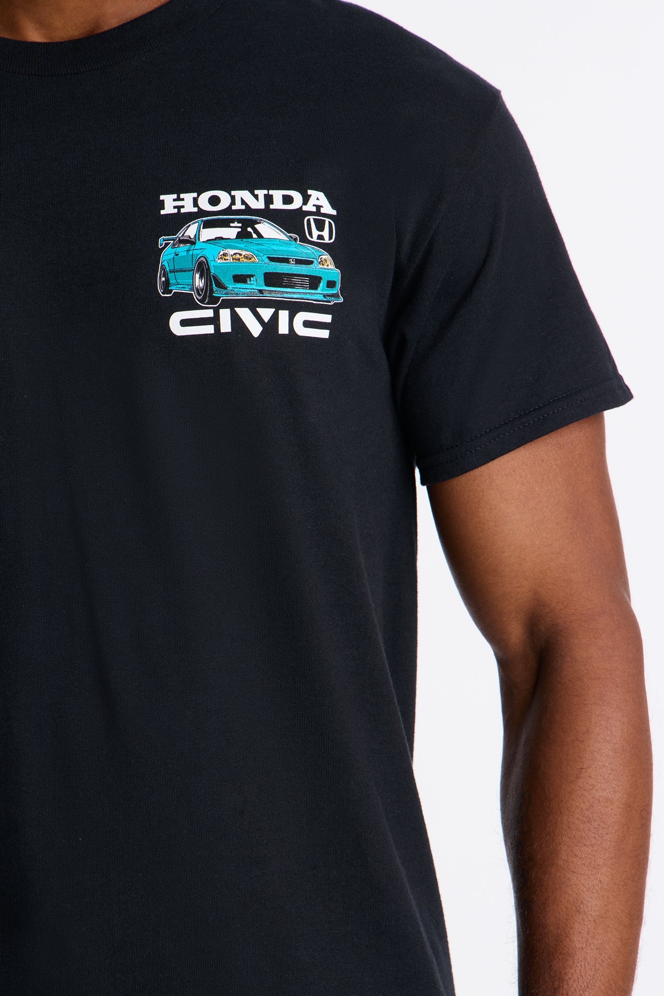 Honda Civic Short Sleeve Tee - Black