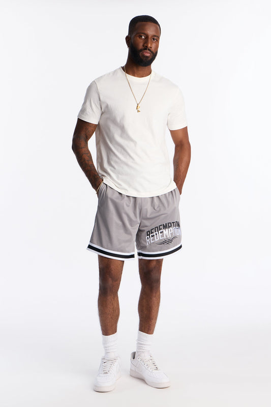 Redemption Legacy Mesh Short - Grey