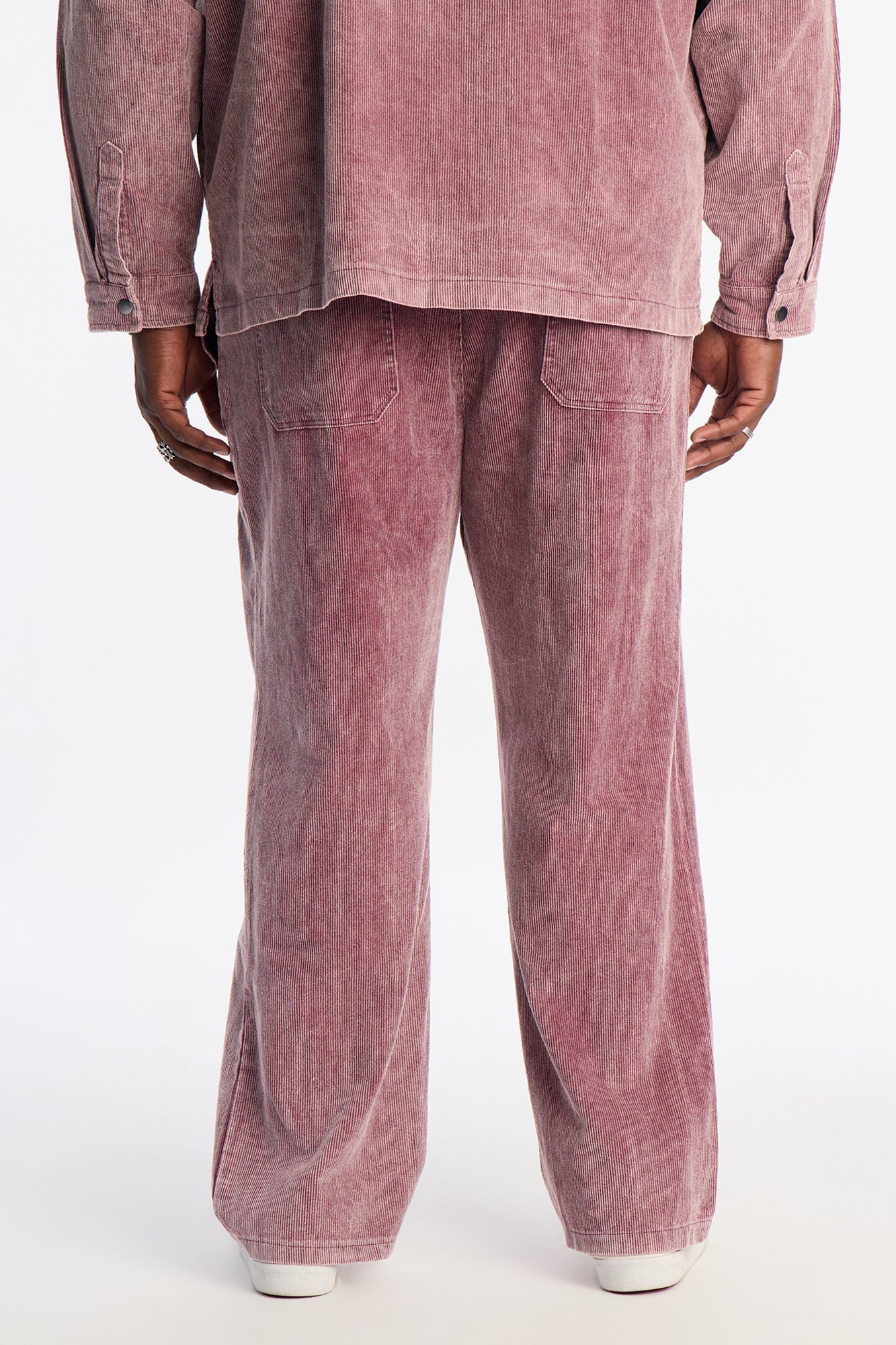 Straight Chi Town Corduroy Pant - Burgundy