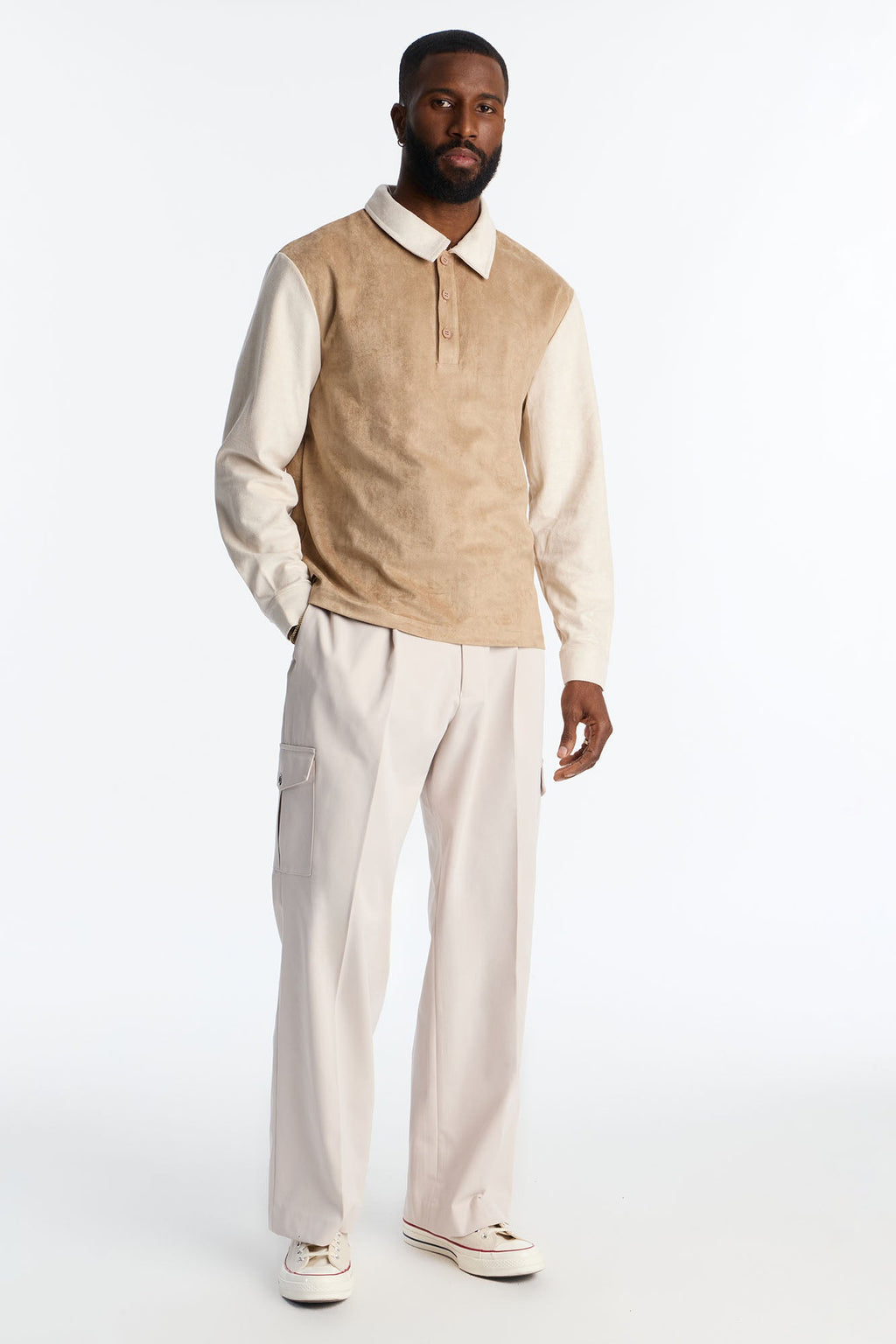 Relaxed Straight Dune Horizon - Khaki