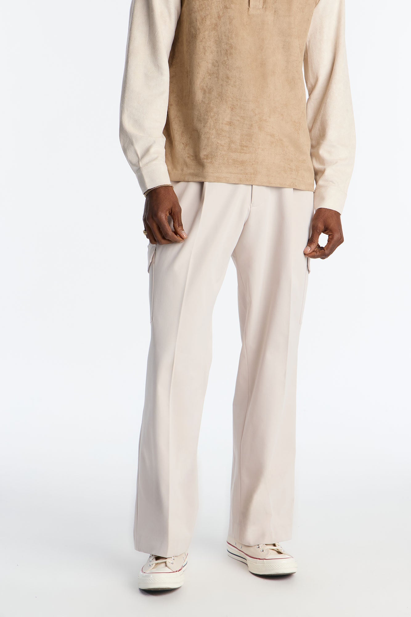 Relaxed Straight Dune Horizon - Khaki