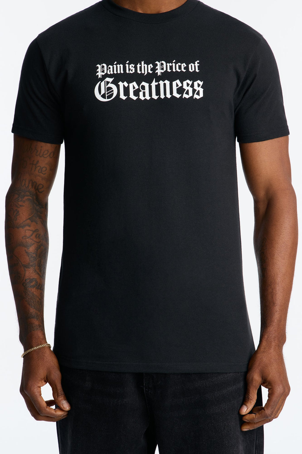 Glory And Greatness Short Sleeve Tee - Black