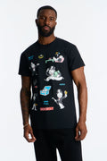 Monopoly Money Talks Short Sleeve Tee - Black