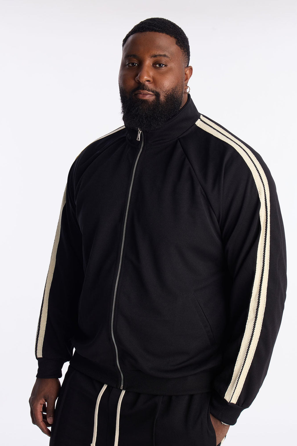 Dennis Track Jacket - Black